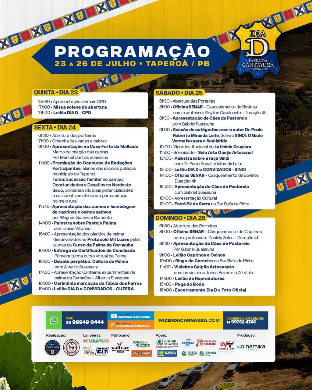 Programa��o Oficial D2